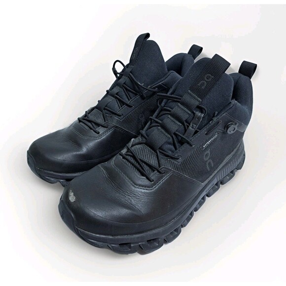 oncloud Shoes - OnCloud Women's Size 7 Helion Sneaker Boots Waterproof Hiking Trail Black